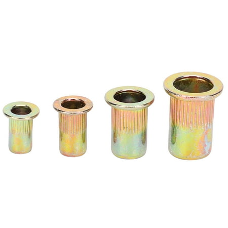 Threaded Rivet Nut M4/5/6/8 Colored Zinc Plating Steel for automobiles furniture durable and long service life Rivet Nut Threaded Rivet Nut M4/5/6/8 Colored Zinc Plating Steel for automobiles furniture durable and long service life Rivet Nut
